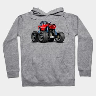 Cartoon monster truck Hoodie